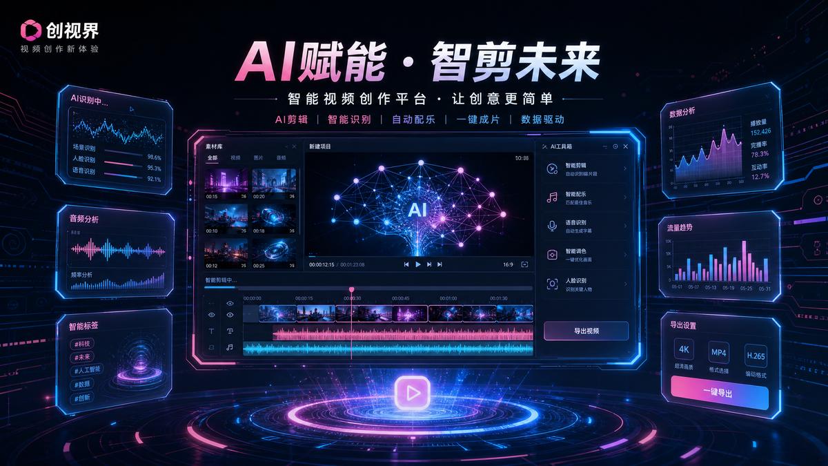 蜜桃传媒【蜜桃传媒 AI视频教程】AI视频剪辑工具完整视频演示 | 智能剪辑视频教程